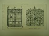 Wrought Iron Gates , Elberfeld, Prussia, EUR Wrought Iron Gates , Elberfeld, Prussia, EUR
