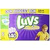 Luvs With Ultra Leakguards Size 5 Diapers 140 Count