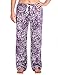 Noble Mount Twin Boat Womens 100% Cotton Flannel Lounge Pants with Pockets & Drawstring