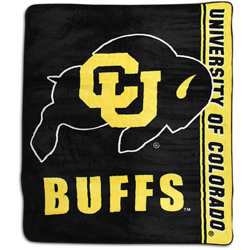 Buy Colorado Northwest NCAA Royal Plush Throw by Northwest