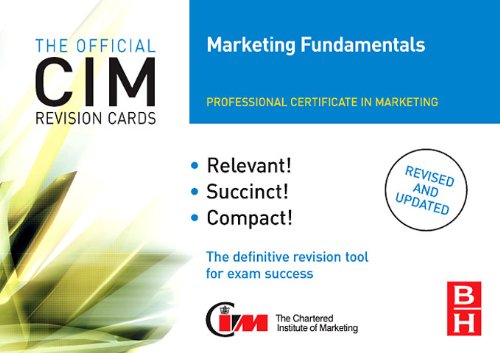 CIM Revision Cards Marketing Fundamentals (Cima Revision Cards)