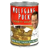 Wolfgang Puck Creamy Roast Chicken with Wild Rice Soup, 14.5-Ounce Cans (Pack of 12)