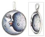 Pendant, 'Blue Moon' 1 W 2 L