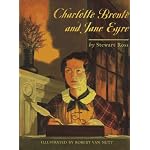 Charlotte Bronte and Jane Eyre book cover