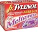 Tylenol Jr. Acetaminophen, Ages 6-11 (160 mg), Grape Punch Flavor, 24-Count Meltaways (Pack of 4)