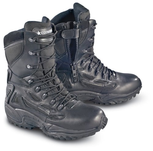Buy Men's Converse® Waterproof Side-zip Duty Boots Black by CONVERSE