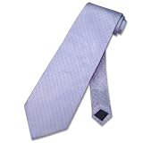 100% Silk Blue/Black/White Neck Tie with Concentric Circles NeckTie