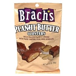 Brach's Peanut Butter Clusters, 5.5-Ounce Bags (Pack of 12)