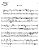 Bach C.P.E. Rondo in E flat Major: Instantly download and print sheet music Bach C.P.E. Rondo in E flat Major: Instantly download and print sheet music