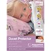 Hippychick Single Duvet Protector (White, 135x200cm)