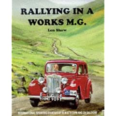 Rallying in a Works MG