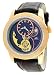 Adee Kaye #AK8025-MRG2 Men's 3-D Layer Sun Moon Partial Skeleton Automatic Watch