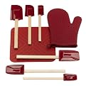 Silicone Solutions Red Kitchen Accessory Set