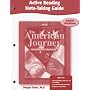 The American Journey, Reconstruction to the Present, Active Reading Note-Taking Guide, Student Edition