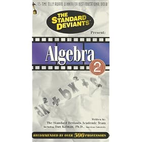 The Standard Deviants: Algebra, Part 2 [VHS]