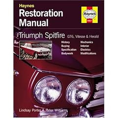 Triumph Spitfire, GT6, Vitesse and Herald Restoration Manual: Bk. H867 (Haynes Restoration Manuals)