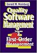 Quality Software Management: First-Order Measurement: 2