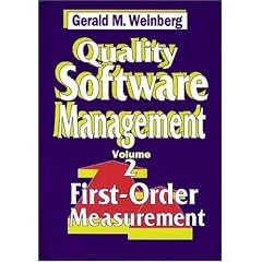 Quality Software Management: First-order Management v. 2