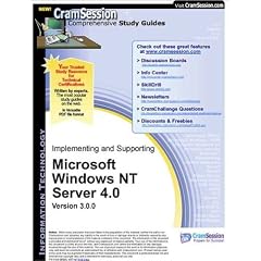 CramSession's Implementing and Supporting Microsoft Windows NT Server 4.0 : Certification Study Guide