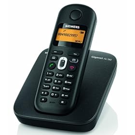 Gigaset AL180 Single DECT Cordless Phone - Black