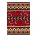 Stainmaster® Wide Ruins Southwestern Rug - Ebony