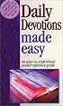 Daily Devotions Made Easy (Bible Made Easy)