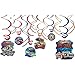 Hot Wheels Hanging Swirl Decorations (12pc)
