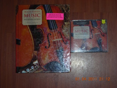MUSIC: AN APPRECIATION WITH DIGITALMUSIC CD & BRIEF SET OF 5 CDS
