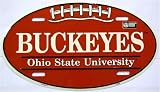 Ohio State Buckeyes Oval License Plate