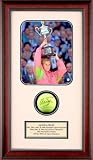 Monica Seles Autographed Tennis Ball Shadowbox