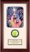 Monica Seles Autographed Tennis Ball Shadowbox