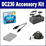 Buy Canon DC230 Camcorder Accessory Kit includes: SDM-176 Charger, SDBP208 Battery,...