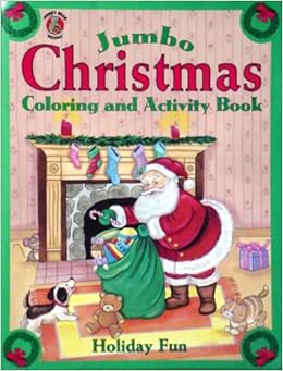 Jumbo Christmas Coloring and Activity Book Holiday Fun: 9781561446254: Amazon.com: Books