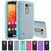 LG VOLT 2 Case, LK LG VOLT 2 Case Drop Protection Shock Absorption Hybrid Dual Layer Armor Defender Protective Case Cover for LG VOLT 2 (Mint)