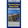 Map of Eastern Crete (Maps of Greek islands)