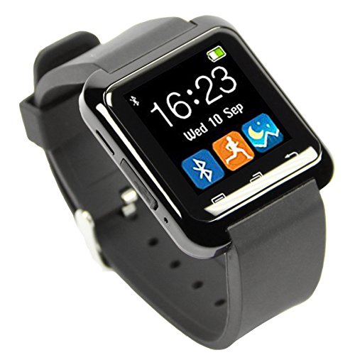 EasySMX Bluetooth 4.0 Smart Watch U80 Wrist Watch Sport for Android smartphones including Samsung S3/S4/S5/Note4/Note3 HTC and Sony