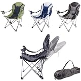 Picnic Time Portable Reclining Camp Chair