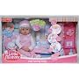 Little Mommy Real Loving Baby Doll Giftset - BONUS Diaper Bag, Lotion Bottle, Baby Powder, Baby Wipes, Cell Phone