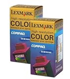 Lexmark 12A1980 Color Ink Cartridge Twin Pack