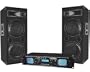 Pack Sono DJ ampli 2x1000w + enceintes 2x600w MA-4
