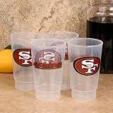 San Francisco 49ers Plastic Tumbler 4-Pack