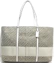 Coach Lozenge Large Tote in Khaki / Parchment #12253 Business tote, DIAPER BAG
