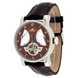 ADEE KAYE 38 JEWELS AUTOMATIC POWER RESERVE WITH OPEN HEART by Adee Kaye