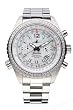 Abingdon - Aviatrix Collection: Jackie Stainless Steel Women's Watch with Dreamy White Dial