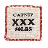 Picture Krislin Cat Toy Burlap Bag with Catnip