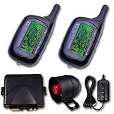 2 Way LCD Sensor Remote Alarms System Car Alarm 