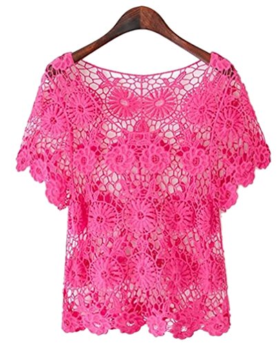 Women's Embroidered Floral Hollow