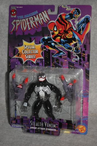  Marvel The Amazing Spider-Man, Stealth Venom (BLACK) Action Figure