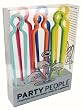 Fred Party People Chopsticks/Utensils, Set of 6