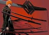 Bleach Anime 68" Ichigo Tensa Zangetsu Samurai Sword